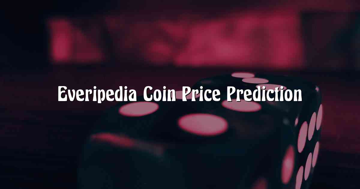 Everipedia Coin Price Prediction