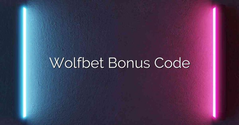 Wolfbet Bonus Code